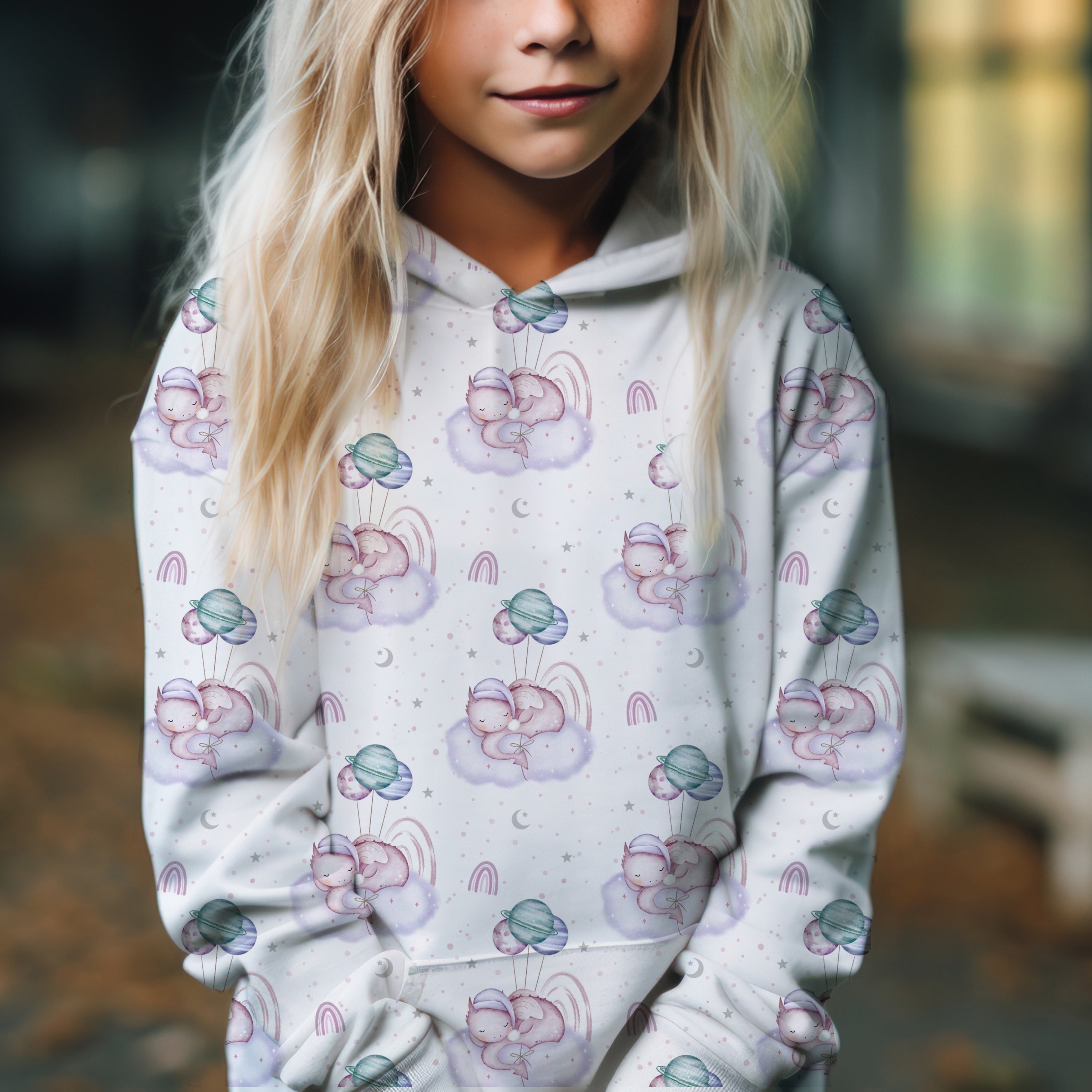 Kleiner Mädchen Drache